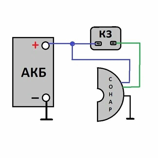 Сонарик на трамблер ваз схема подключения